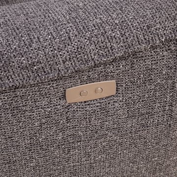 Recliner-sohva Glendor 2-istuttava sähköisellä mekanismilla - Harmaa - Huonekalut - Sohva - Mekanismisohva - 2 istuttava mekanismisohva