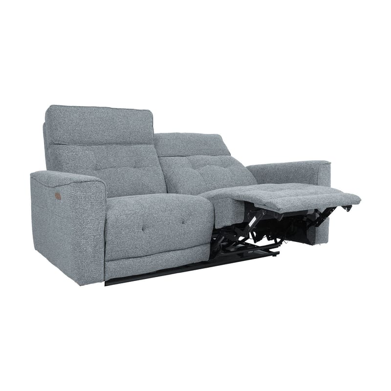 Recliner-sohva Glendor 2-istuttava sähköisellä mekanismilla - sinertävänharmaa - Huonekalut - Sohva - Mekanismisohva - 2 istuttava mekanismisohva