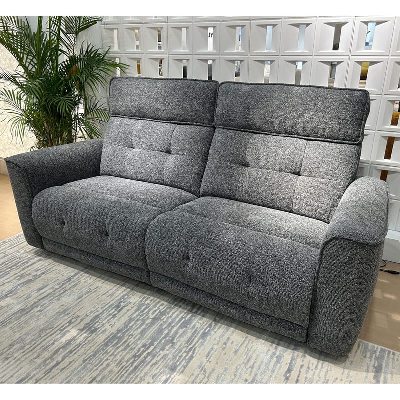 Recliner-sohva Glendor - harmaa - Huonekalut - Sohva - Mekanismisohva - 2 istuttava mekanismisohva