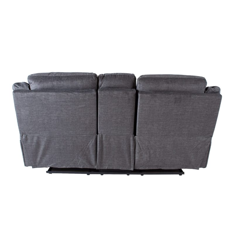Recliner-sohva Iskmar 2-istuttava manuaalisella mekanismilla - harmaa - Huonekalut - Sohva - Mekanismisohva - 2 istuttava mekanismisohva