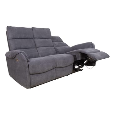 Recliner-sohva Mörvik 3-istuttava sähköisellä mekanismilla - sinertävänharmaa - Huonekalut - Sohva - Mekanismisohva - 3 istuttava mekanismisohva