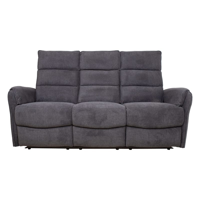 Recliner-sohva Mörvik 3-istuttava sähköisellä mekanismilla - sinertävänharmaa - Huonekalut - Sohva - Mekanismisohva - 3 istuttava mekanismisohva
