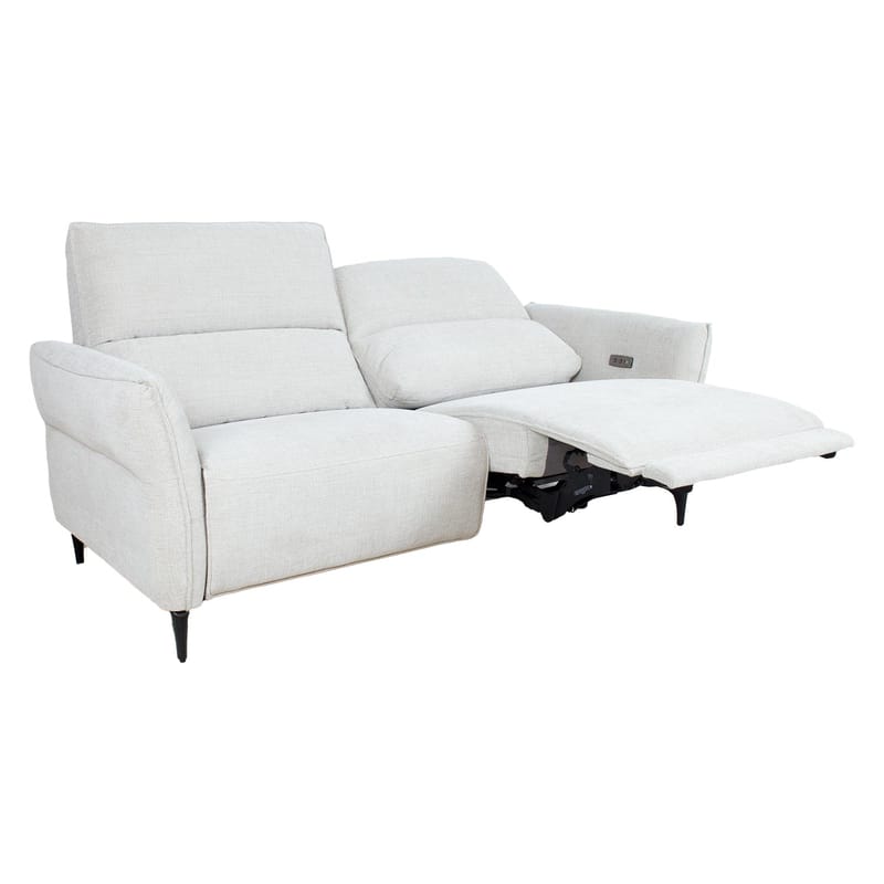 Recliner-sohva Näsdal 3-istuttava sähköisellä mekanismilla - vaalea beige - Huonekalut - Sohva - Mekanismisohva - 3 istuttava mekanismisohva