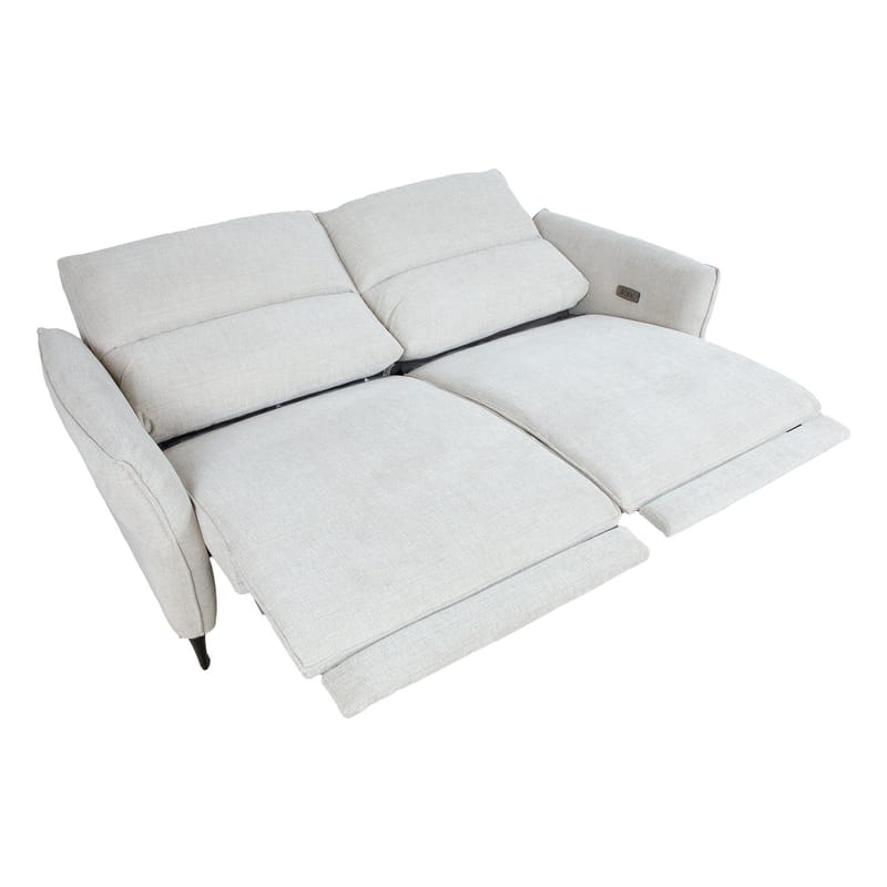 Recliner-sohva Näsdal 3-istuttava sähköisellä mekanismilla - vaalea beige - Huonekalut - Sohva - Mekanismisohva - 3 istuttava mekanismisohva