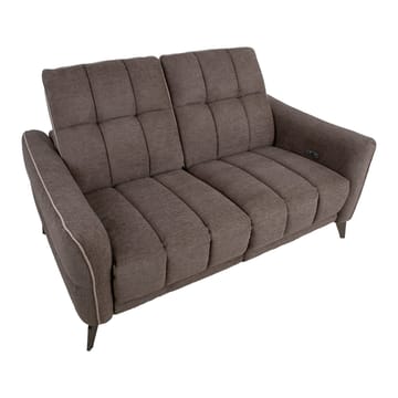 Recliner-sohva Nordan 2-istuttava sähköinen - vaaleanruskea, jossa beige tere - Huonekalut - Sohva - Mekanismisohva - 2 istuttava mekanismisohva