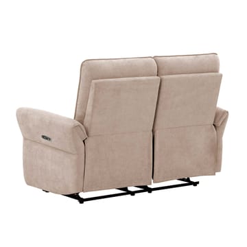 Recliner-sohva Ravdal 2-istuttava sähköisellä mekanismilla - vaaleanruskea - Huonekalut - Sohva - Mekanismisohva - 2 istuttava mekanismisohva