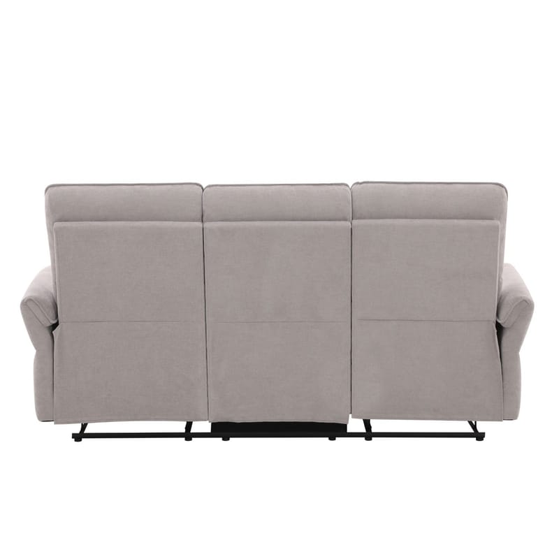 Recliner-sohva Ravdal 3-istuttava sähköisellä mekanismilla - harmaa - Huonekalut - Sohva - Mekanismisohva - 3 istuttava mekanismisohva
