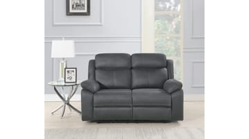 Recliner-sohva Rindal 2-istuttava sähköinen - harmaa - Huonekalut - Sohva - Mekanismisohva - 2 istuttava mekanismisohva
