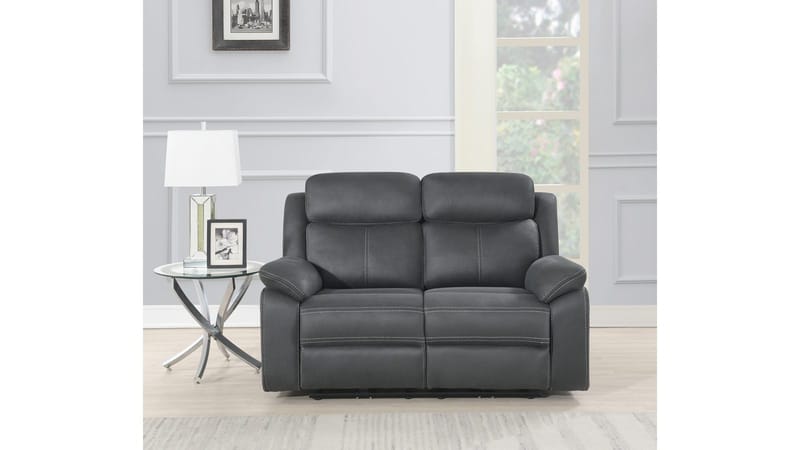 Recliner-sohva Rindal 2-istuttava sähköinen - harmaa - Huonekalut - Sohva - Mekanismisohva - 2 istuttava mekanismisohva