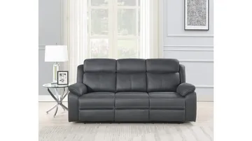 Recliner-sohva Rindal 3-istuttava sähköinen - harmaa - Huonekalut - Sohva - Mekanismisohva - 3 istuttava mekanismisohva
