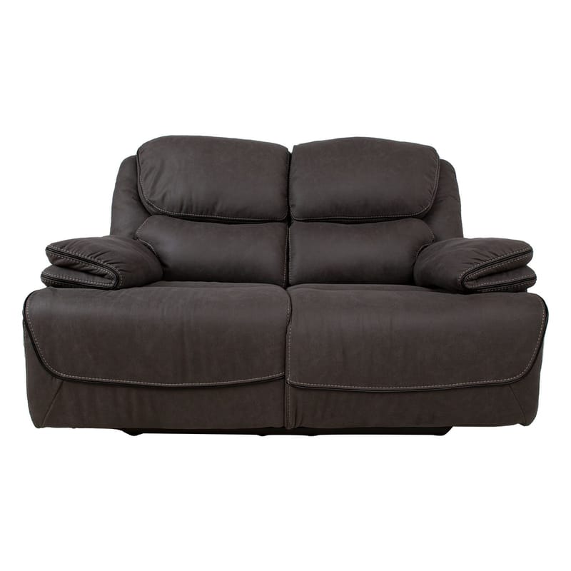 Recliner-sohva Sälmar 2-istuttava manuaalisella mekanismilla - harmaa - Huonekalut - Sohva - Mekanismisohva - 2 istuttava mekanismisohva