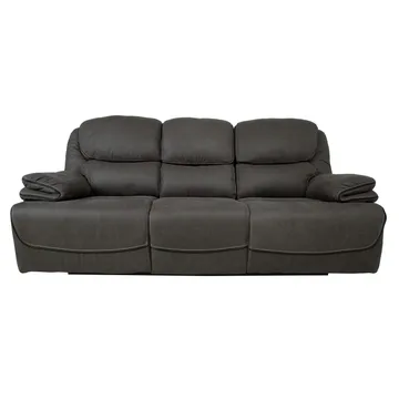 Recliner-sohva Sälmar 3-istuttava manuaalisella mekanismilla - harmaa - Huonekalut - Sohva - Mekanismisohva - 3 istuttava mekanismisohva