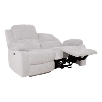 Recliner-sohva Tränor 2-istuttava sähköisellä mekanismilla - luonnonvalkoinen - Huonekalut - Sohva - Mekanismisohva - 2 istuttava mekanismisohva