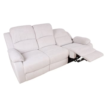 Recliner-sohva Tränor 3-istuttava sähköisellä mekanismilla - luonnonvalkoinen - Huonekalut - Sohva - Mekanismisohva - 3 istuttava mekanismisohva