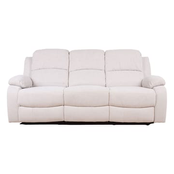 Recliner-sohva Tränor 3-istuttava sähköisellä mekanismilla - luonnonvalkoinen - Huonekalut - Sohva - Mekanismisohva - 3 istuttava mekanismisohva