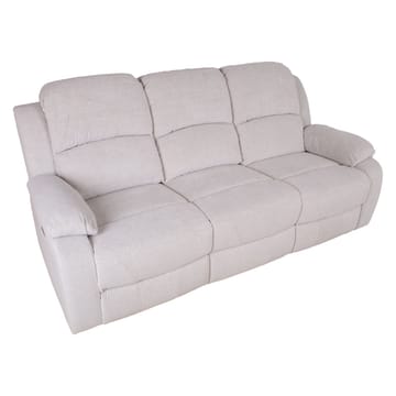 Recliner-sohva Tränor 3-istuttava sähköisellä mekanismilla - luonnonvalkoinen - Huonekalut - Sohva - Mekanismisohva - 3 istuttava mekanismisohva