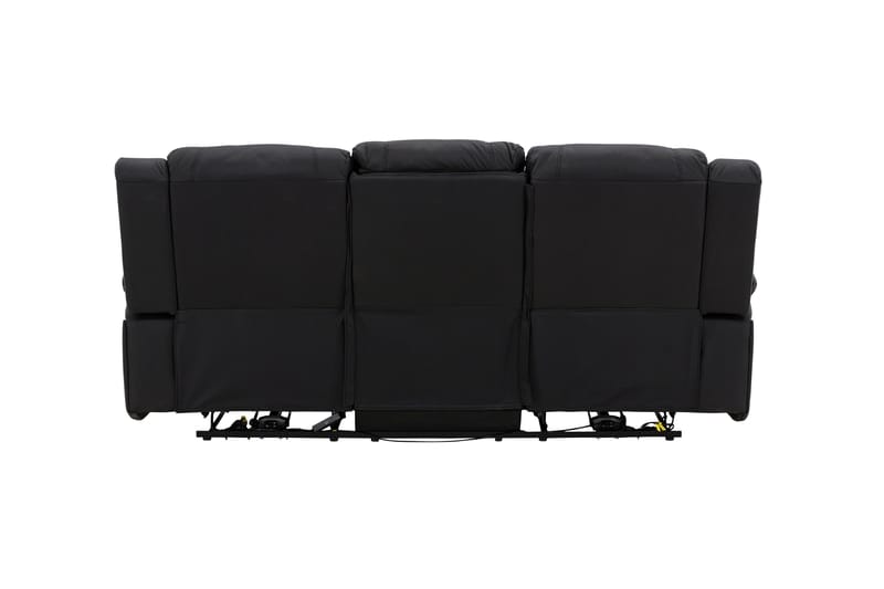 Reclinersoffa med hörn Comfort Living Black - Huonekalut - Sohva - Mekanismisohva