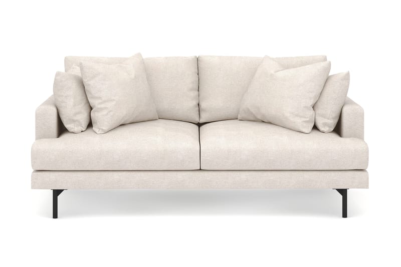 Menard 3-istuttava Syvä Kangassohva - Beige - Huonekalut - Sohva - 3:n istuttava sohva