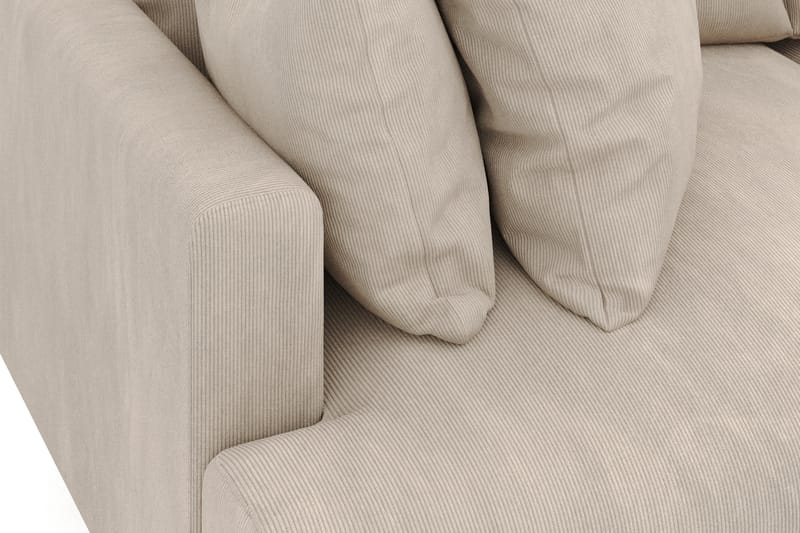 Menard 3-istuttava Syvä Manchestersohva - Greige - Huonekalut - Sohva - 3:n istuttava sohva