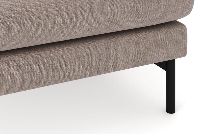 Menard 4-istuttava Oikeakätinen Suuri U-muotoinen Syvä Sohva Divaanilla ja Divaaniosalla Kangasista - Ruskea - Huonekalut - Sohva - Divaanisohva