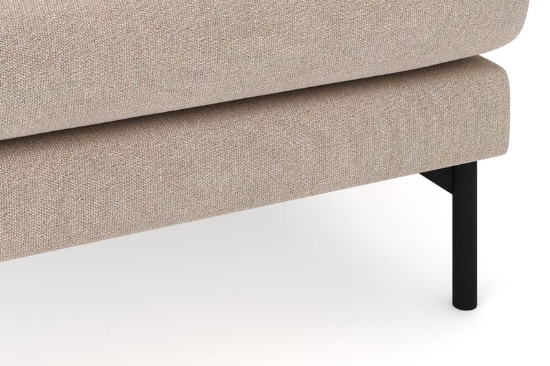 Menard 4-istuttava Oikeakätinen U-muotoinen Sohva Divaanilla ja Divaaniosalla Kangasista - Beige - Huonekalut - Sohva - Divaanisohva