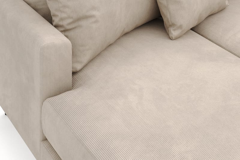 Menard 4-istuttava Oikeakätinen U-muotoinen Sohva Divaanilla ja Divaaniosalla Manchesterista - Greige - Huonekalut - Sohva - Divaanisohva