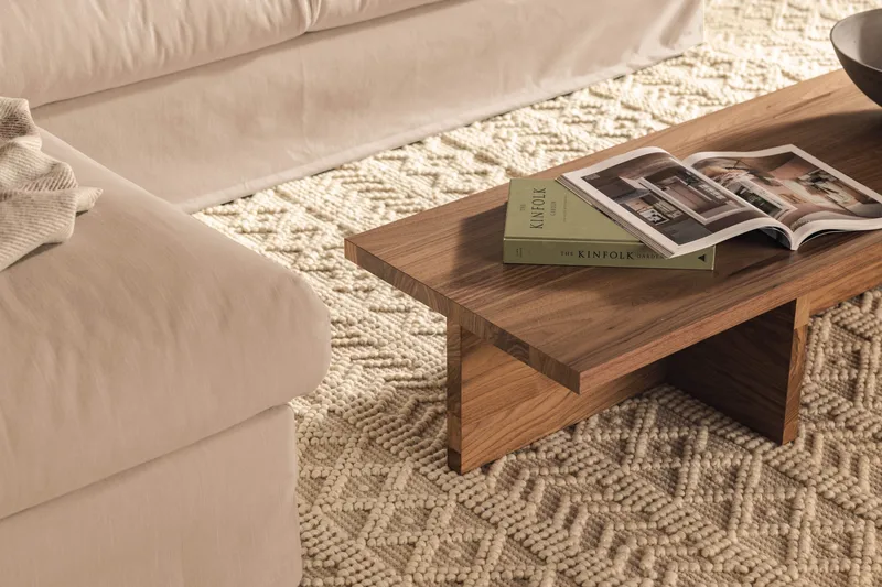 Menard 4-istuttava Syvä Kangassohva - Beige - Huonekalut - Sohva - 4:n istuttava sohva