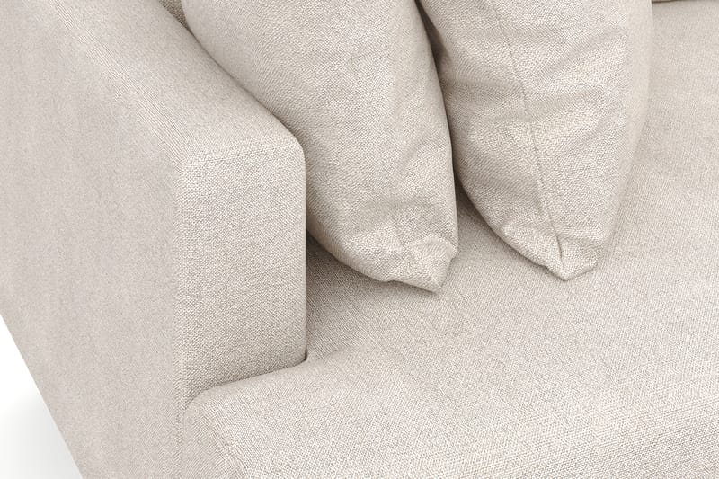 Menard 4-istuttava Syvä Kangassohva - Beige - Huonekalut - Sohva - 4:n istuttava sohva