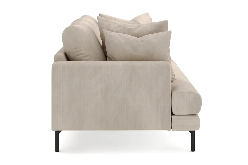 Menard 4-istuttava Syvä Manchestersohva - Greige - Huonekalut - Sohva - 4:n istuttava sohva