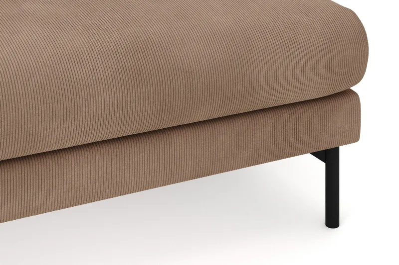 Menard 4-istuttava Vasenkätinen Suuri U-muotoinen Syvä Sohva Divaanilla ja Divaaniosalla Manchesterista - Ruskea - Huonekalut - Sohva - Divaanisohva