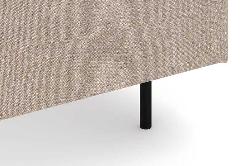 Menard 6-istuttava Oikeakätinen L-muotoinen Kulmasohva Kangasista - Beige - Huonekalut - Sohva - Kulmasohva