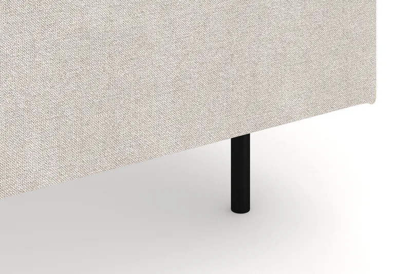 Menard 6-istuttava Oikeakätinen L-muotoinen Kulmasohva Kangasista - Beige - Huonekalut - Sohva - Kulmasohva