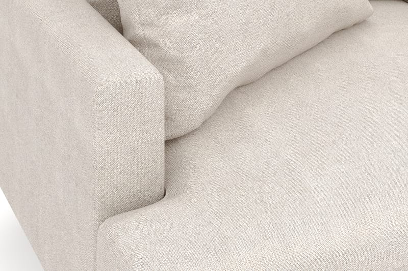 Menard 6-istuttava Oikeakätinen L-muotoinen Kulmasohva Kangasista - Beige - Huonekalut - Sohva - Kulmasohva
