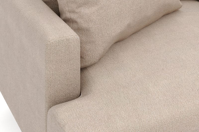 Menard 6-istuttava Oikeakätinen L-muotoinen Kulmasohva Kangasista - Beige - Huonekalut - Sohva - Kulmasohva