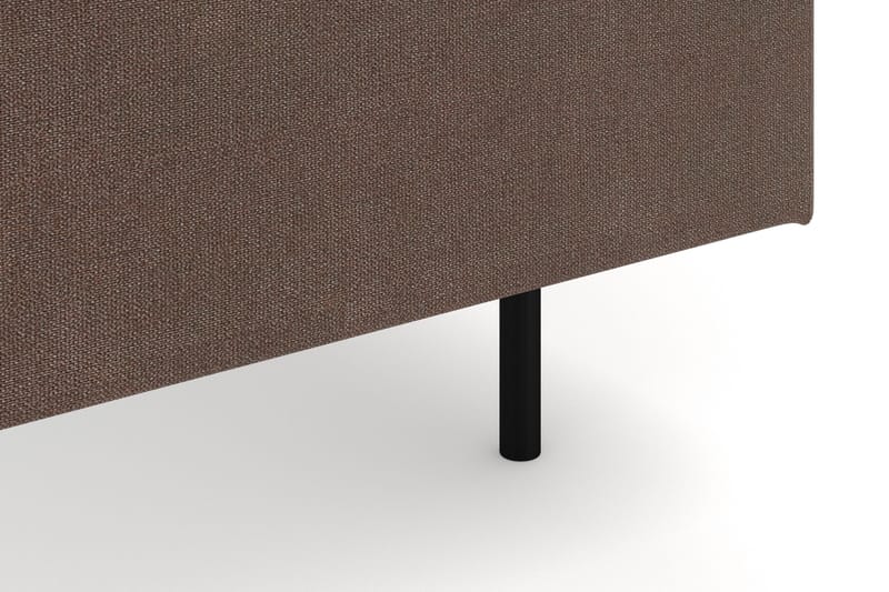 Menard 6-istuttava Oikeakätinen L-muotoinen Kulmasohva Kangasista - Ruskea - Huonekalut - Sohva - Kulmasohva