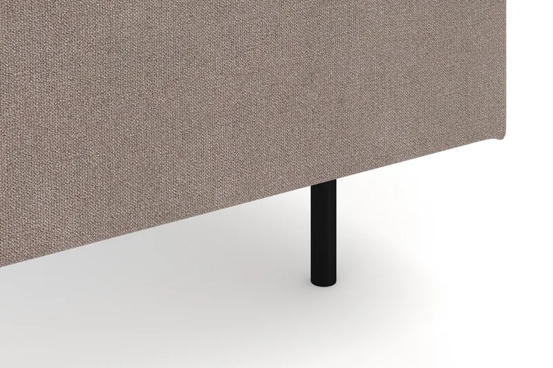 Menard 6-istuttava Oikeakätinen L-muotoinen Kulmasohva Kangasista - Ruskea - Huonekalut - Sohva - Kulmasohva