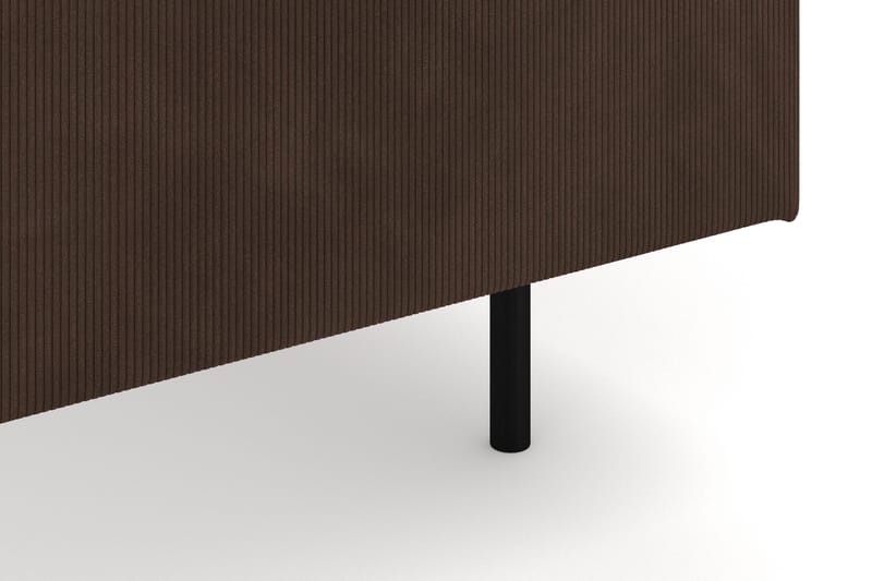 Menard 6-istuttava Oikeakätinen L-muotoinen Kulmasohva Manchesterista - Ruskea - Huonekalut - Sohva - Kulmasohva