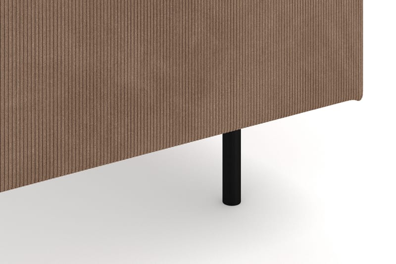 Menard 6-istuttava Oikeakätinen L-muotoinen Kulmasohva Manchesterista - Ruskea - Huonekalut - Sohva - Kulmasohva