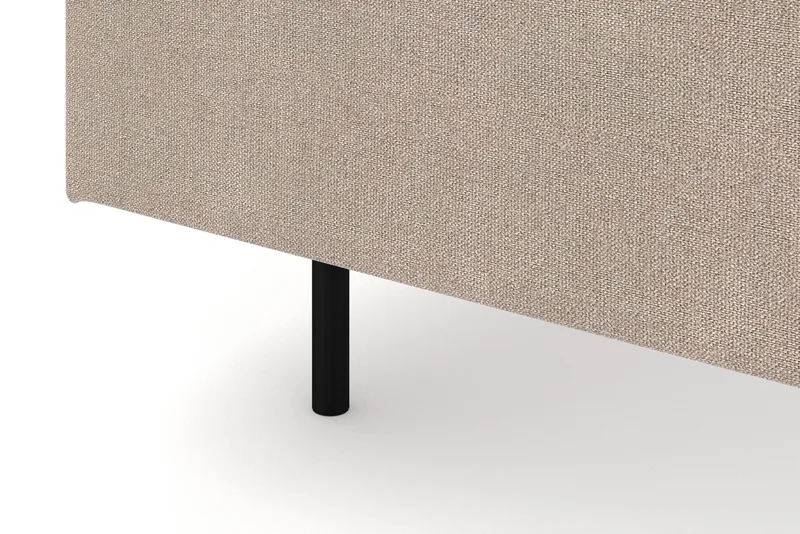 Menard 6-istuttava Vasenkätinen L-muotoinen Kulmasohva Kangasista - Beige - Huonekalut - Sohva - Kulmasohva