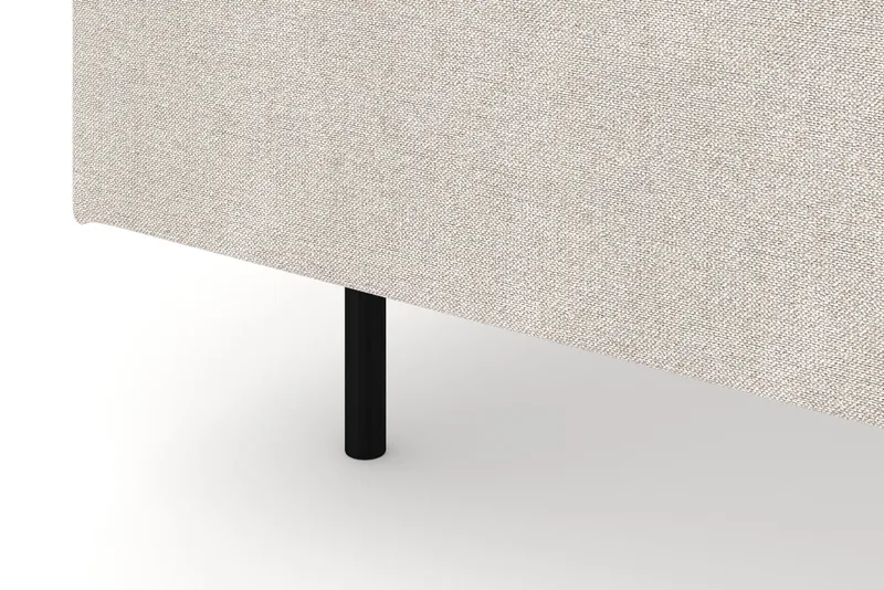 Menard 6-istuttava Vasenkätinen L-muotoinen Kulmasohva Kangasista - Beige - Huonekalut - Sohva - Kulmasohva