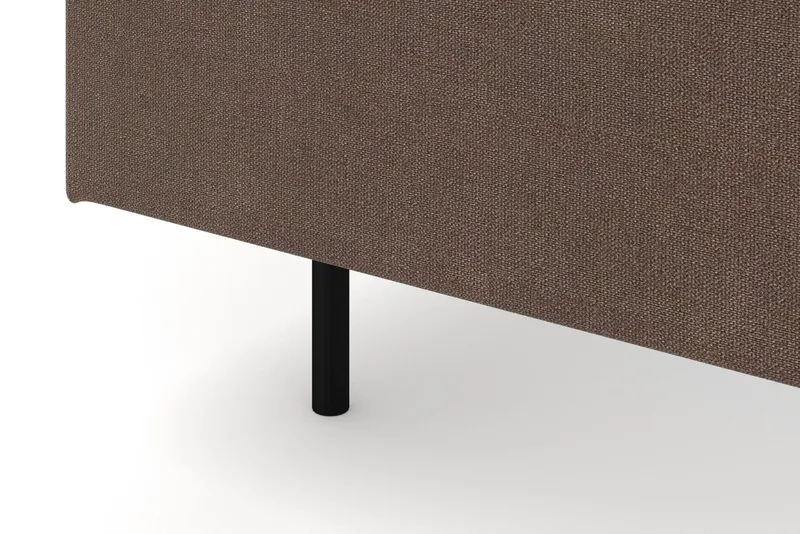 Menard 6-istuttava Vasenkätinen L-muotoinen Kulmasohva Kangasista - Ruskea - Huonekalut - Sohva - Kulmasohva