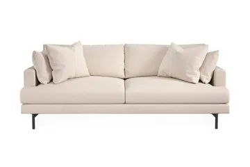 Menard Sohvaryhmä 4-istuttava + 4-istuttava Syvä Kangassohva 225 cm leveä - Beige - Huonekalut - Sohva - Sohvaryhmä