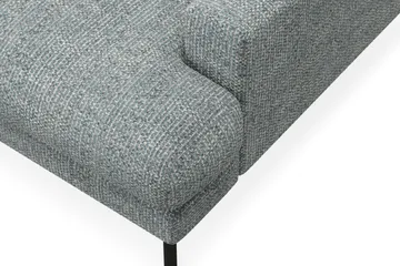 Menard Premium 5-istuttava vasenkätinen L-muotoinen syvä divaanisohva chenillestä - Harmaa/sininen - Huonekalut - Sohva - Divaanisohva