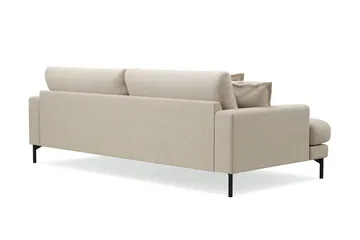 Menard Premium 4-istuttava syvä sohva kankaasta - Beige - Huonekalut - Sohva - 4:n istuttava sohva