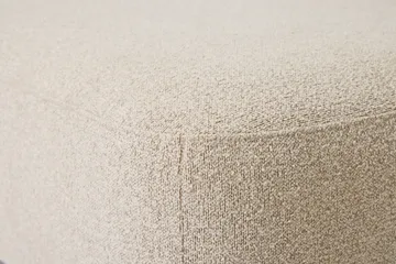 Milano 5-istuttava pyöristetty vasenkätinen L-sohva matalalla selkänojalla, beige bouclé - Beige - Huonekalut - Sohva - Divaanisohva
