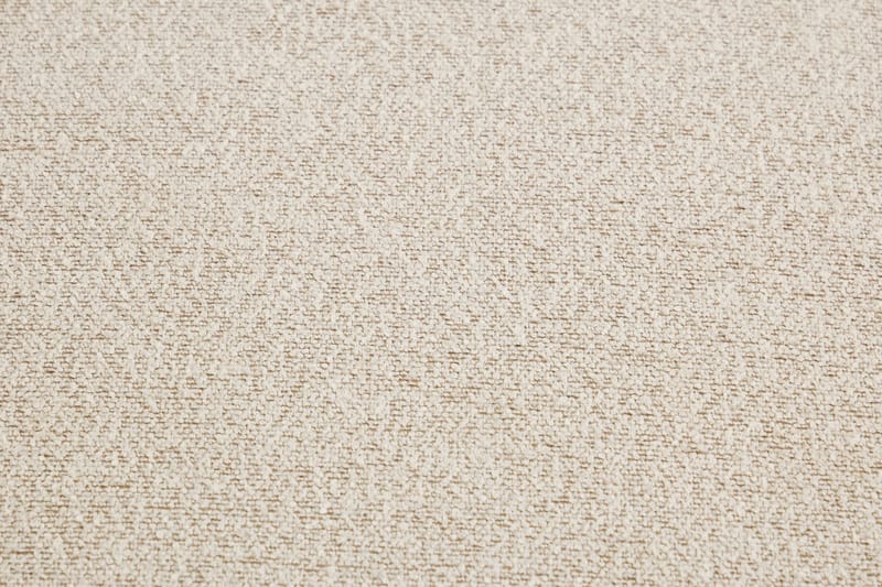Milano 5-istuttava Pyöristetty Oikeakätinen L-sohva Matalla Selkänojalla Beige Boucle - Huonekalut - Sohva - Divaanisohva