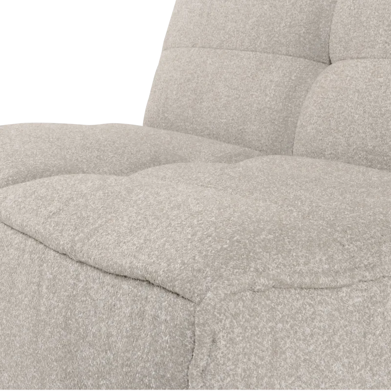 1-istuttava moduuli Cluster 105 cm - Hiekka - Huonekalut - Sohva - Moduulisohva