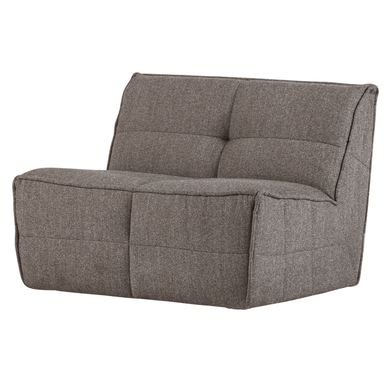 1-istuttava moduuli Cluster 105 cm, Keskiruskea