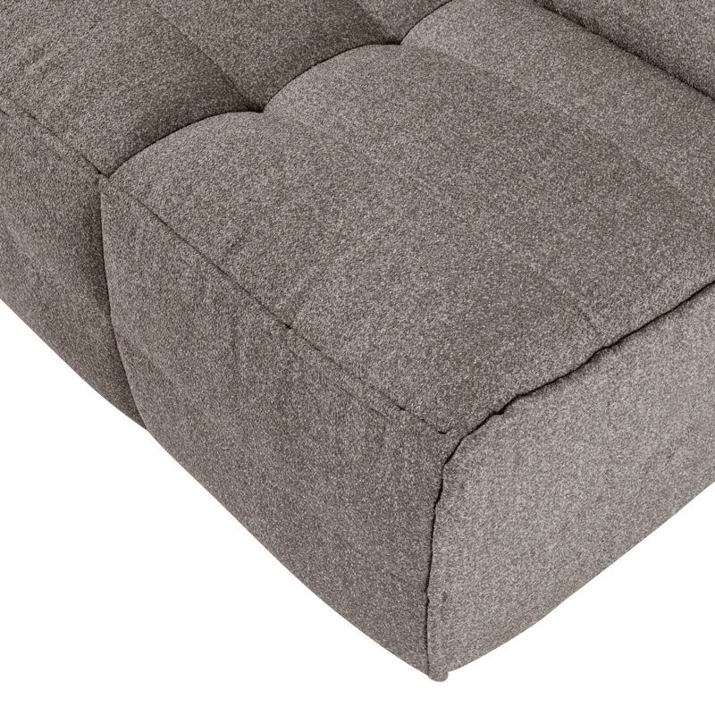 1-istuttava moduuli Cluster 105 cm - Keskiruskea - Huonekalut - Sohva - Moduulisohva