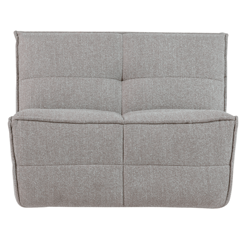 1-istuttava moduuli Cluster 105 cm - Lämminharmaa - Huonekalut - Sohva - Moduulisohva